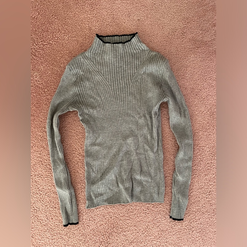 Philosophy Ribbed Turtleneck Sweater